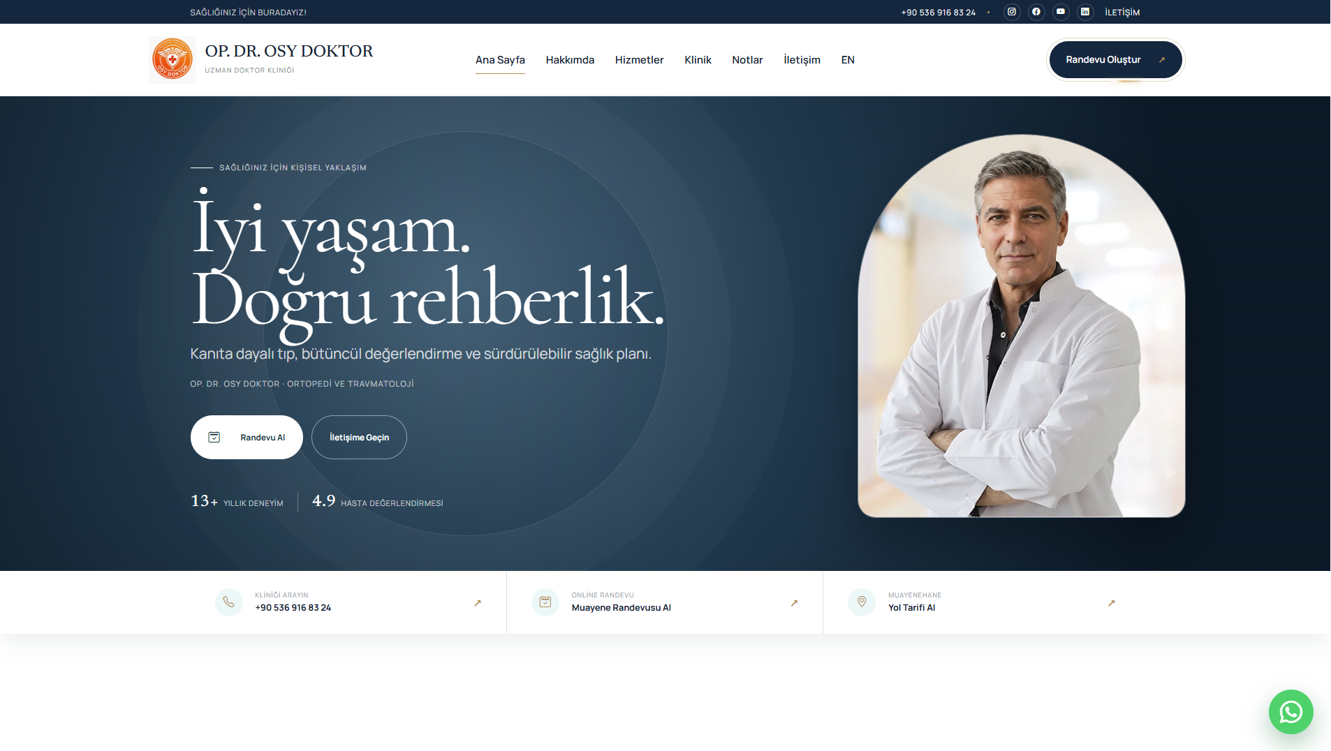 OSY DOKTOR WEBSİTESİ